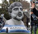 La espectacular presentación de Maradona con Gimnasia La Plata
