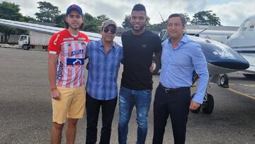 Miguel Borja llega a Barranquilla para firmar con Junior