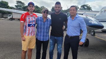 Miguel Borja llega a Barranquilla para firmar con Junior