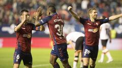 27/10/19 PARTIDO DE PRIMERA DIVISION 
 OSASUNA  -  VALENCIA 
 ALEGRIA 