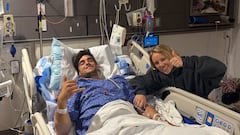 Adolf Silva desde el hospital: “Gracias por el apoyo; tengo una lesión en la espalda”