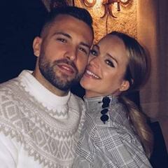 Jordi Alba y Romarey Ventura anuncian el nacimiento de su primer hijo