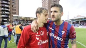 Desolaci&oacute;n en los jugadores del Eibar