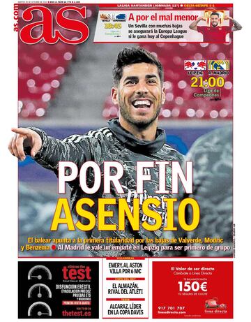 Las portadas de AS de octubre