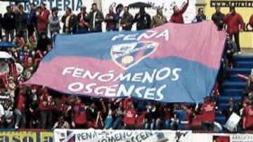 <b>RESPALDO INCONDICIONAL. </b>La afición del Huesca se desplazará hasta Gavà en tres autobuses.