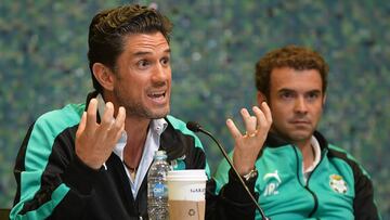Photo during press Conference Santos Team.
Foto durante la presentacion del nuevo preparador fisico Leandro Cufre, del Equipo Santos Laguna en el Estadio TSM Corona, en la foto: Alejandro Irarragorri de Santos
21/11/2017/MEXSPORT/Enrique Terrazas.