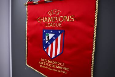 Banderín del Atlético de Madrid.