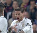 La conversación entre Ramos y Pique por el golpe a Messi