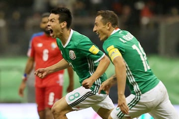 El festejo de México tras conseguir el pase al Mundial