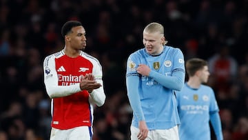 Sunday’s 5-1 defeat to the Gunners was made even bearable as some players made fun of the City striker.