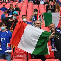 Italia-Austria en imágenes