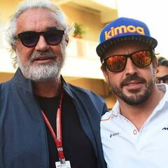 Briatore a Alonso: “Espero que en mayo esto vaya calmándose"