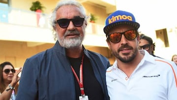 Briatore y Alonso