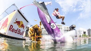 Participant performs at the Red Bull Jour d'Envol 2019 in Lyon, France on June 30, 2019.  // Alex Voyer / Red Bull Content Pool // SI201906300755 // Usage for editorial use only // 