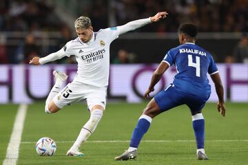 Valverde, en una jugada de la final contra el Al Hilal.