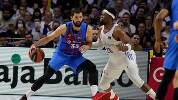 Nikola Mirotic, en la final de Liga ACB 2022 ante el Madrid.