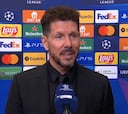 El recado de Simeone a Guardiola