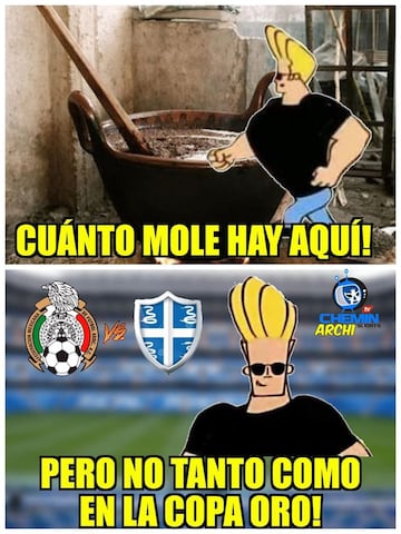 Los memes del triunfo de México ante Martinica