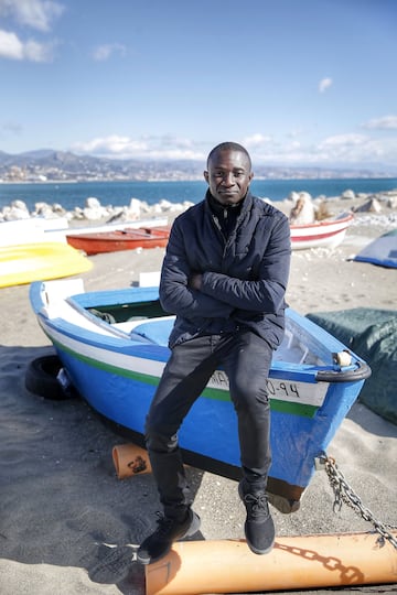 Oumar Diakite, el futbolista que llegó a España en patera