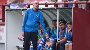 Antonio Toledo, entrenador del Sporting Huelva.