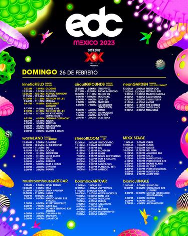 EDC México 2023: horarios y cómo llegar al Autódromo Hermanos Rodríguez