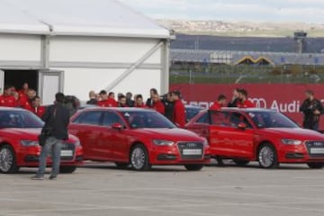 El Real Madrid estrena coche