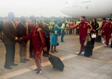 La Roja ya está en Guinea Ecuatorial