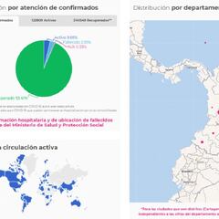 Mapa de casos y muertes por coronavirus por departamentos en Colombia: hoy, 30 de mayo