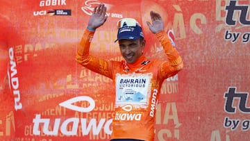 Pello Bilbao habla sobre su compañero, el colombiano Santiago Buitrago. Será el líder en el Tour de Francia