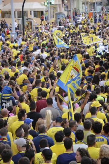 Todo Cádiz celebra el ascenso a Segunda División