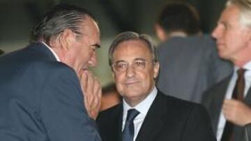 <b>DESMENTIDO.</b> En una entrevista con el programa ''El Radar'' de Caracol Televisión colombiano, Florentino desmintió que tenga malas relaciones con el dirigente de la UEFA.