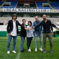 El Racing vuelve a medirse al Madrid y al Barça..., aunque sea con los veteranos