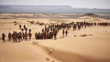 La Marathon des Sables: al desierto, con lo puesto