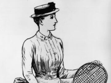 1886: Maud Watson, una de las primeras mujeres en ganar el torneo.