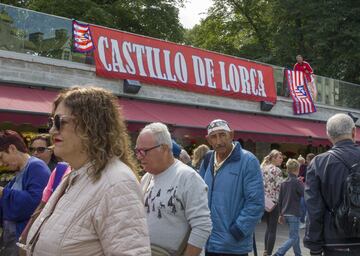 Ambiente previo en Tallín antes de la final de la Supercopa