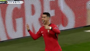 ¡Cristiano lo volvió a hacer! Golazo de chilena a sus 39 años