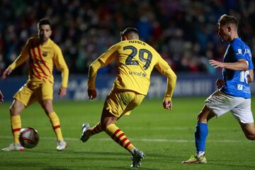 Jutglá puso el 1-2 en el marcador.