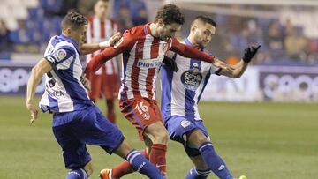 Resumen y goles del Deportivo - Atlético de la Jornada 25