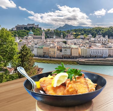 Comida: desde las 12:00 hasta las 14:00 horas | Cena: desde las 18:30 hasta las 19:30 horas. En la foto, panorámica de la ciudad de Salzburgo. 


 