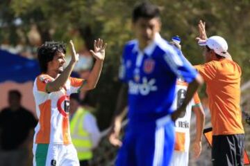 Fecha 1 vs U. de Chile. Cobresal arrancó en casa su camino al título con un 1-1 ante los azules.