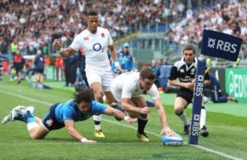  Italia-Inglaterra. George Ford.