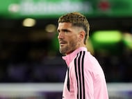 ORLANDO, FLORIDA - MARCH 01: Rodrigo De Paul #7 of Inter Miami CF warms up prior to the MLS match between Orlando City SC and Inter Miami CF at Inter&Co Stadium on March 01, 2026 in Orlando, Florida. Alex Menendez/Getty Images/AFP (Photo by Alex Menendez / GETTY IMAGES NORTH AMERICA / Getty Images via AFP)