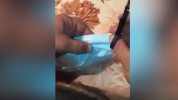 El vídeo de qué llevan las mascarillas en su interior que es viral en whatsapp