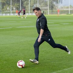 Berizzo nota en Bilbao más paciencia que en otros sitios