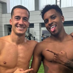 El ‘pique’ de Rodrygo y Lucas Vázquez: “Unas veces se gana, otras se aprende”