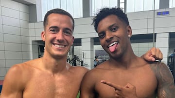 El ‘pique’ de Rodrygo y Lucas Vázquez: “Unas veces se gana, otras se aprende”