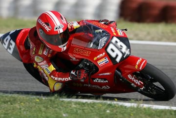 Márquez en 2006 en el CEV.