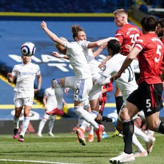 El Leeds aguanta al United y Bielsa continúa su mes mágico