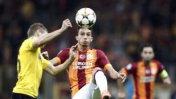 Alex Telles, del Galatasaray.