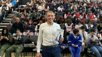 Joshue Castellanos, profesor colombiano finalista en los Global Teacher Prize, llamados los 'Nobel de la docencia'. Foto: Global Teacher Prize - Fundación Varkey.